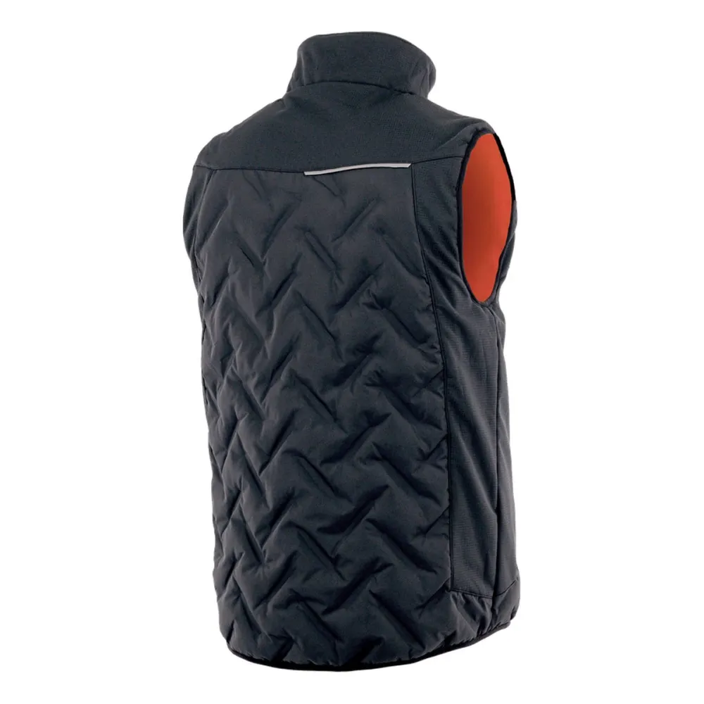 Kamizelka ostrzegawcza dwustronna Drogowiec Comfort EN ISO 20471 Klasa 1 — pomarańczowa, ocieplana, softshell, taśmy 5 cm