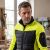 Bluza robocza hybrydowa Comfort Plus — pikowana z ociepleniem, stretch, czarno-żółta
