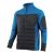 Bluza robocza hybrydowa Comfort Plus — pikowana z ociepleniem, stretch, grafitowo-niebieska