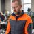 Bluza robocza hybrydowa Comfort Plus — pikowana z ociepleniem, stretch, grafitowo-pomarańczowa