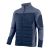 Bluza robocza hybrydowa Comfort Plus — pikowana z ociepleniem, stretch, granatowo-szara