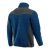 Bluza robocza melanżowa Comfort Plus niebiesko-grafitowa — dzianina z softshellem 475 g/m², stójka, zamki z odblaskiem