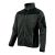 Bluza robocza melanżowa Comfort Plus ciemnoszaro-czarna — dzianina z softshellem 475 g/m², stójka, zamki z odblaskiem