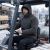 Kurtka robocza zimowa ocieplana 3-warstwowa — Comfort Winter grafitowo-niebieska polar 180 g/m² wiatroszczelna