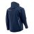 Kurtka robocza zimowa ocieplana 3-warstwowa — Comfort Winter granatowo-szara polar 180 g/m² wiatroszczelna
