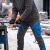 Spodnie robocze softshell Comfort Winter — grafitowo-niebieskie, wiatroszczelne, wodoodporne 350 g/m², zamki