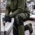 Spodnie robocze softshell Comfort Winter — czarno-oliwkowe, wiatroszczelne, wodoodporne 350 g/m², zamki