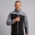 Zestaw roboczy zimowy czarno-szary — kurtka zimowa Comfort Winter, polar i spodnie softshell
