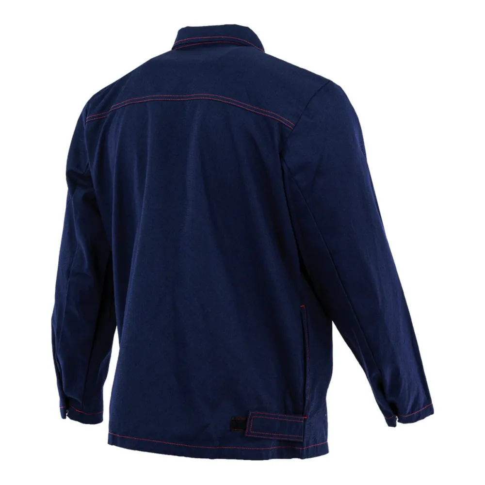 Bluza spawalnicza antyelektrostatyczna Wulkan — EN ISO 11611, EN ISO 11612, EN 1149-5, granatowa