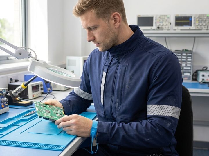 Elektronika (ESD) — odzież robocza i BHP